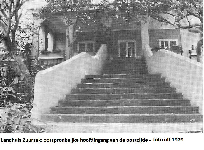 03. Landhuis Zuurzak oorspronkelijke ingang rond 1979